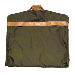 HARTMANN Vintage Garment Bag Nylon Leather‎ Luggage Travel Carry On Suitcase
